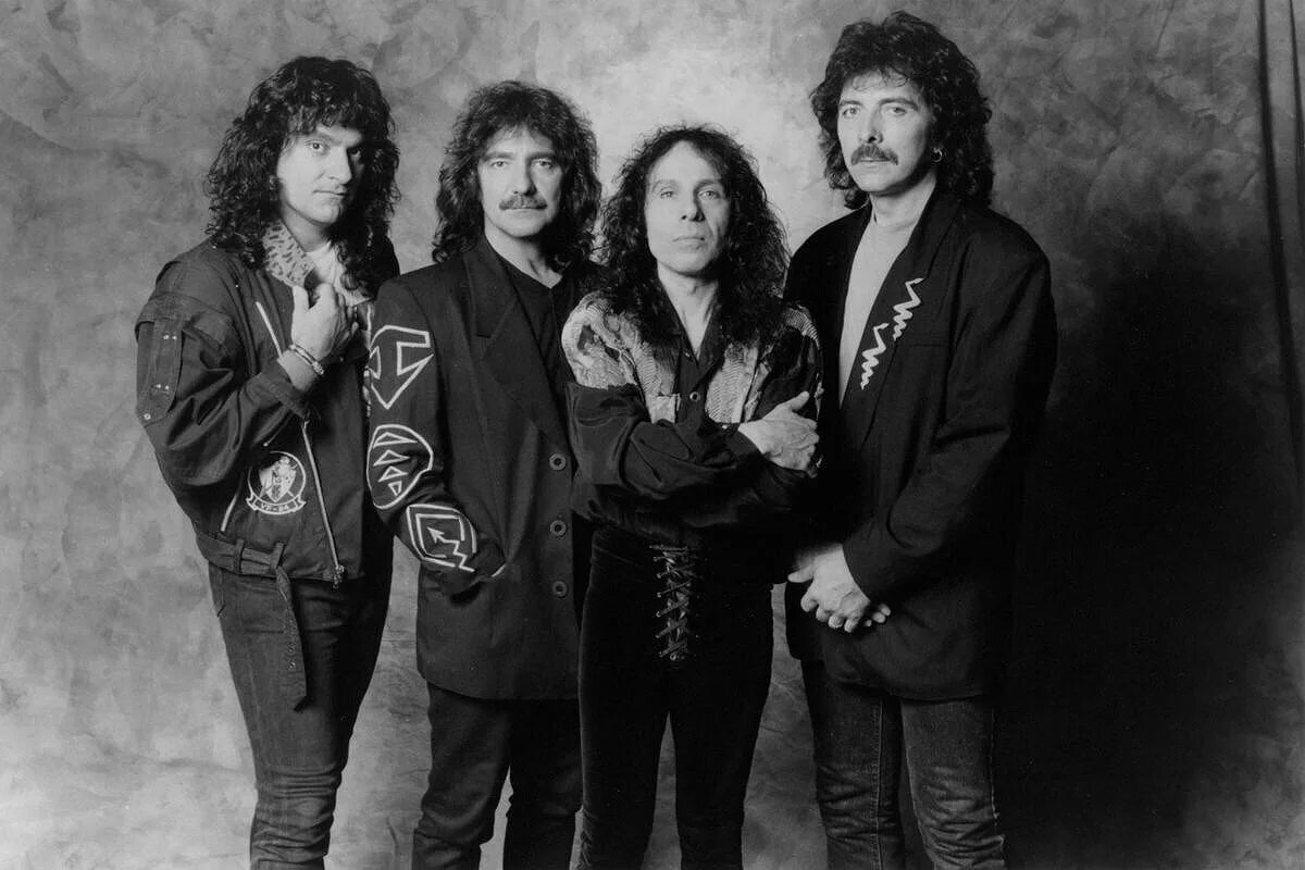 Группа старше 11. Блэк Саббат с дио. Группа Black Sabbath с Dio.