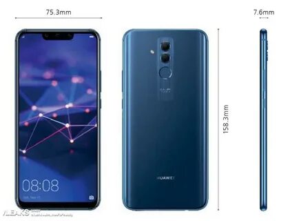 Huawei размеры