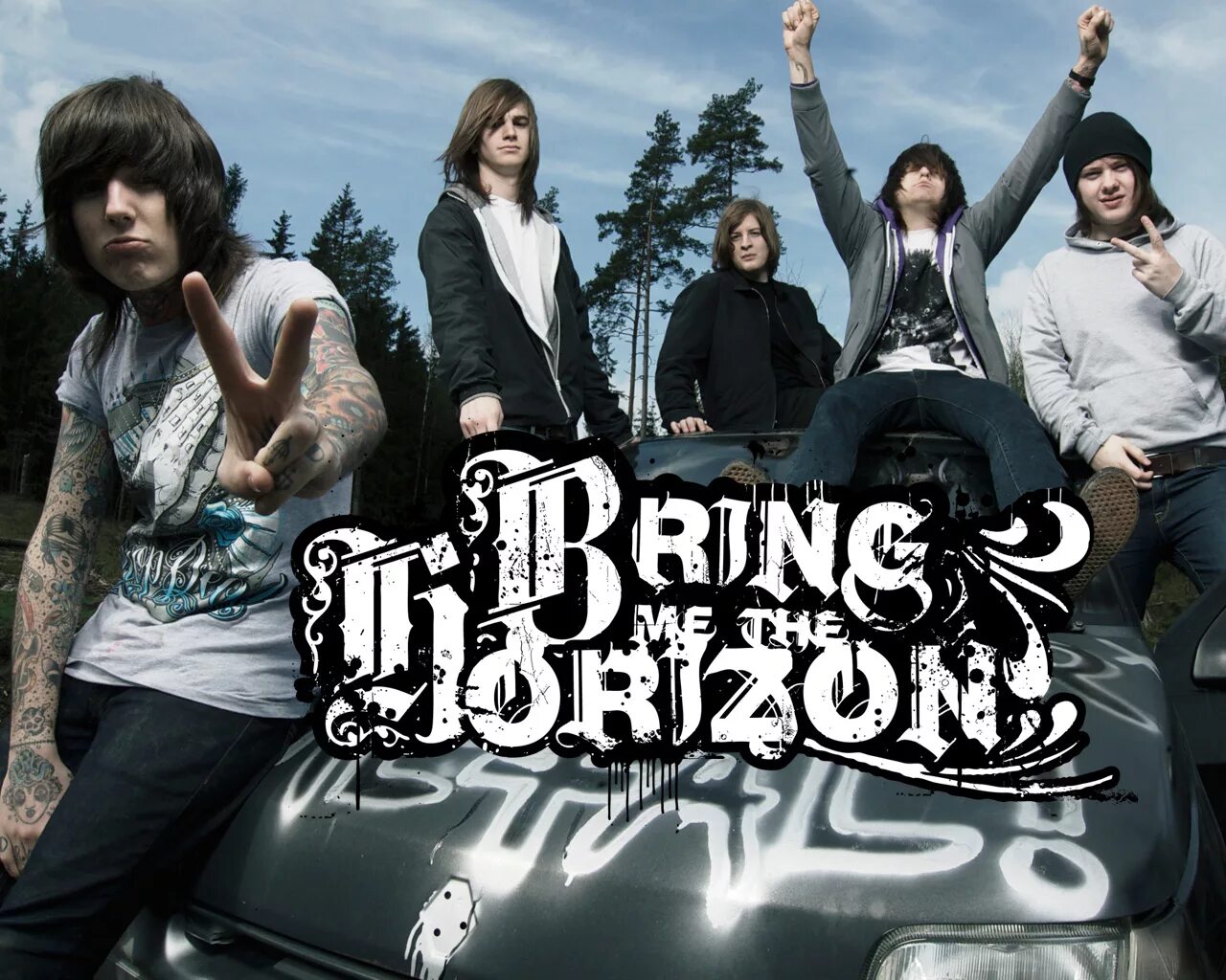 Группа bring me the Horizon. Bmth 2007. Группа bring me the Horizon 2004. Солист бринг ми зе хорайзон.