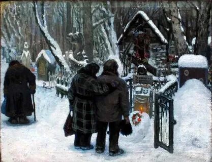 В сочельник ходят на кладбище