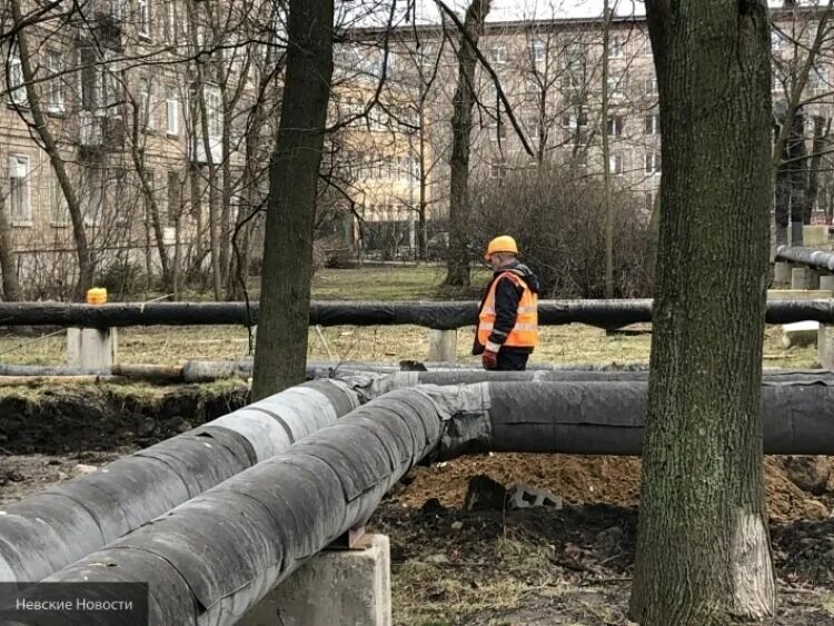 Провести теплотрассу
