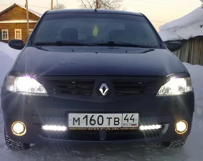 Туманки на логан 1