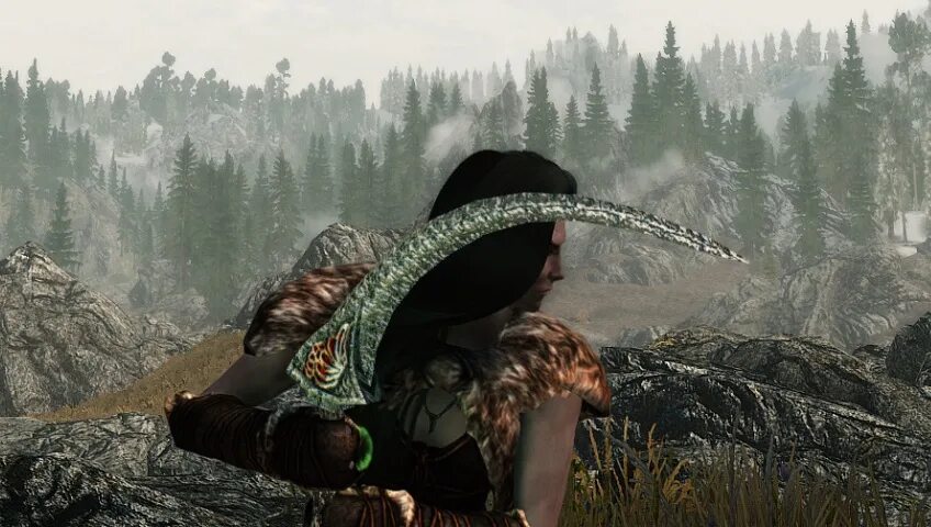 Скайрим шлем Орейна Медвежий коготь. Неофициальный патч Skyrim Special Edition. Skyrim Equipment. Нордская прическа.