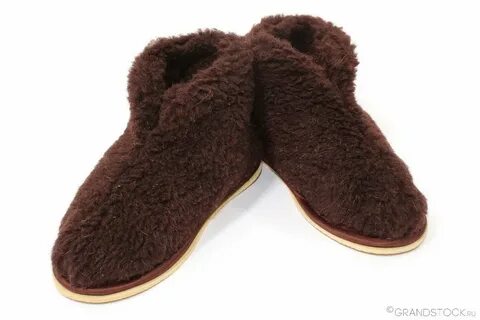 Бабуши из овечьей шерсти