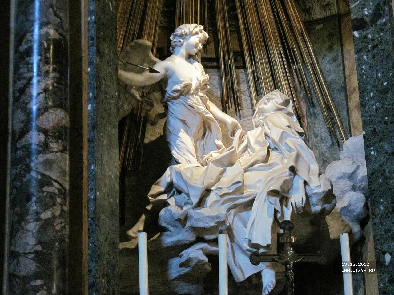 Скульптура Бернини экстаз Святой Терезы. Джованни Лоренцо Бернини экстаз Святой Терезы. Джан Лоренцо Бернини “экстаз Святой Терезы” (1645-1652).