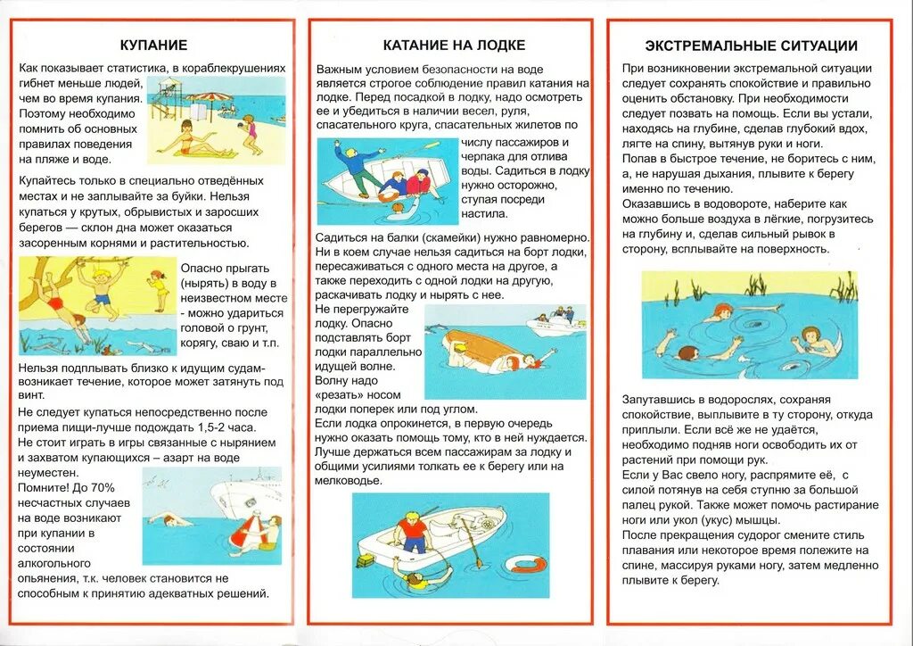 Памятка поведения на воде. Буклет поведение на водоемах. Безопасное поведение на воде. Буклет поведение на водоемах. Буклет безопасность на воде для детей.