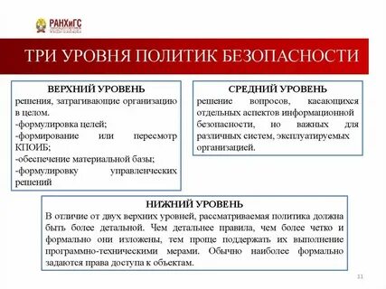 Информационная политика представляет собой