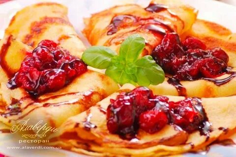 Блины с вареньем картинки