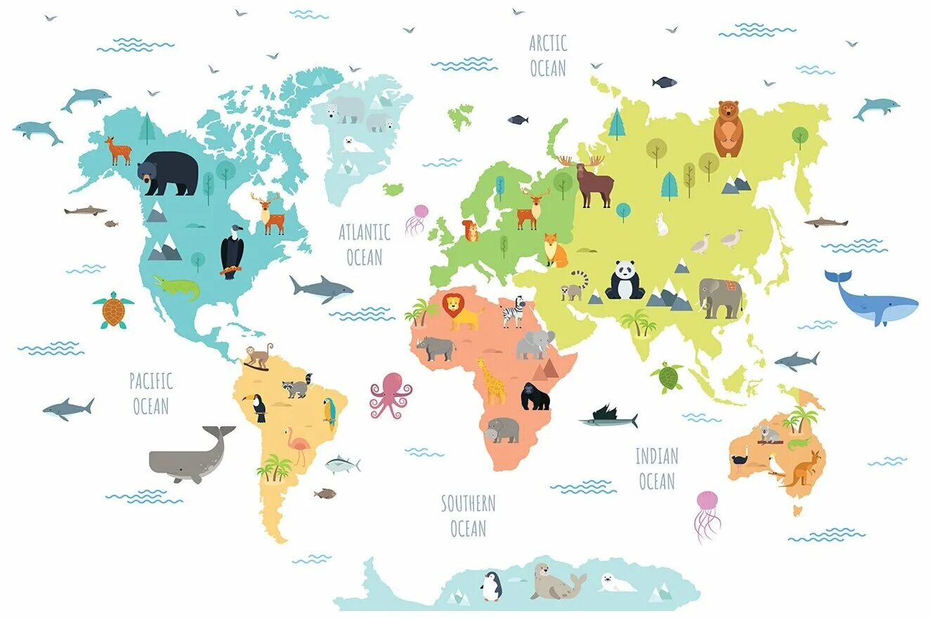животный мир нашей планеты. какие животные обитают на разных материках. какие животные обитают на разных материках. какие животные обитают на континентах. животных разных контингентов.