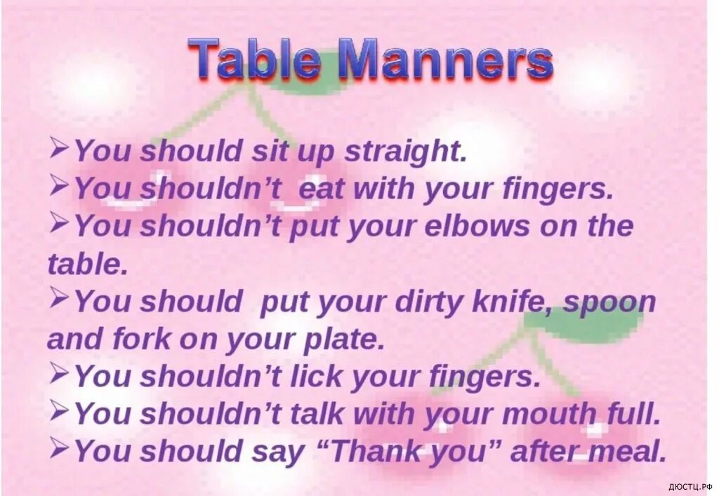 Complete with should or shouldn t. Table manners. Man Table. Правила поведения за столом на английском. Английский язык Table manners.