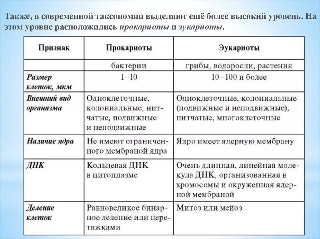 Сравнения клеток эукариот. Строение клеток прокариот и эукариот таблица. Отличия прокариот и эукариот таблица. Отличие прокариот от эукариот таблица. Характеристика прокариот и эукариот.