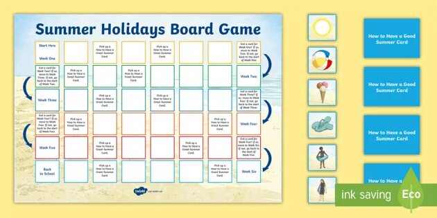 My last summer holiday. Summer Holidays игра. Holidays Board game. Summer Board game for Kids. Summer activities Board game.