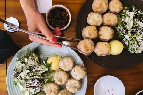 Корейские дамплинги