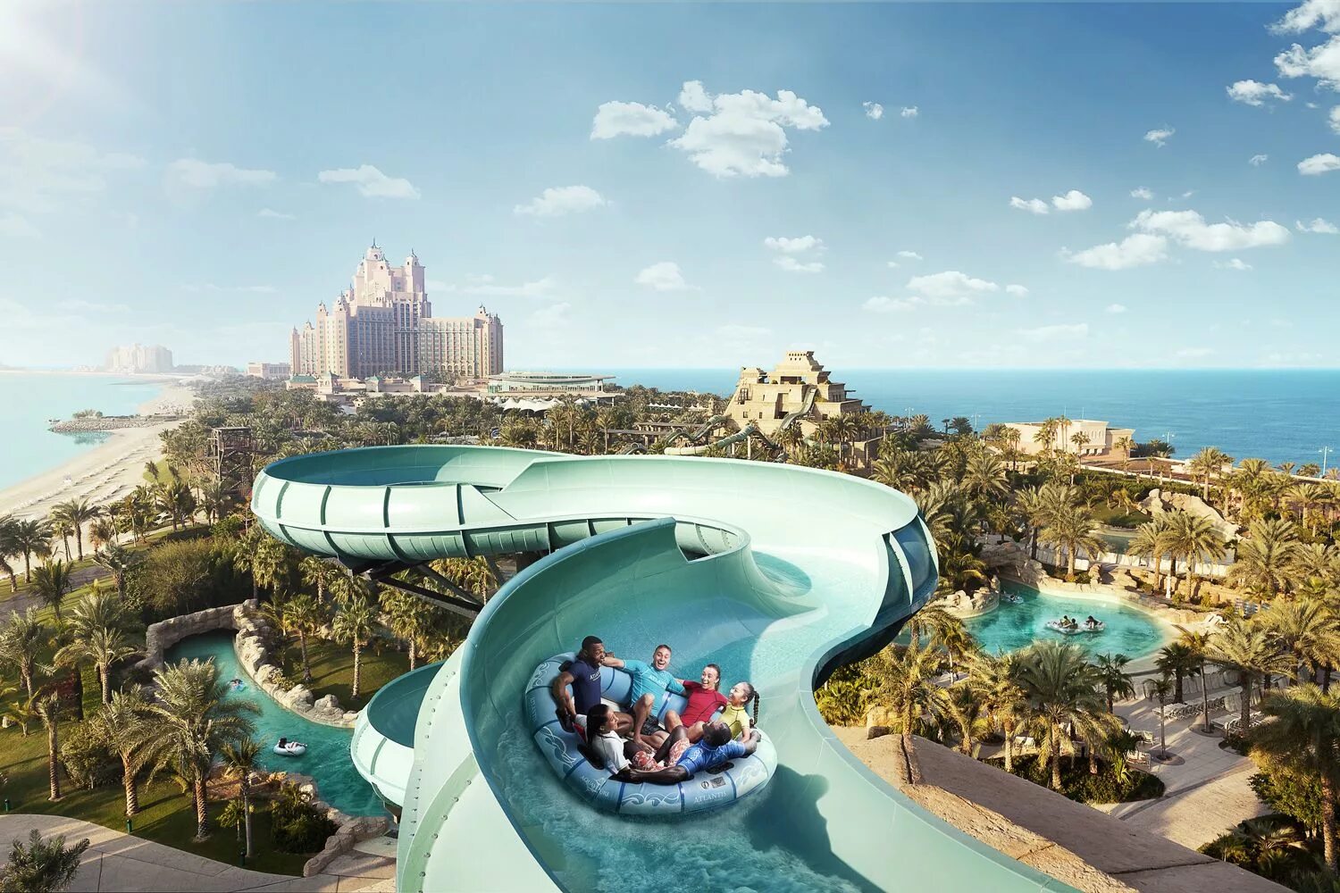 Экскурсионные отели. Аквапарк Атлантис Дубай. Аквапарк Aquaventure в Дубае. Отель Атлантис Дубай аквапарк. Пальма Джумейра Атлантис аквапарк.