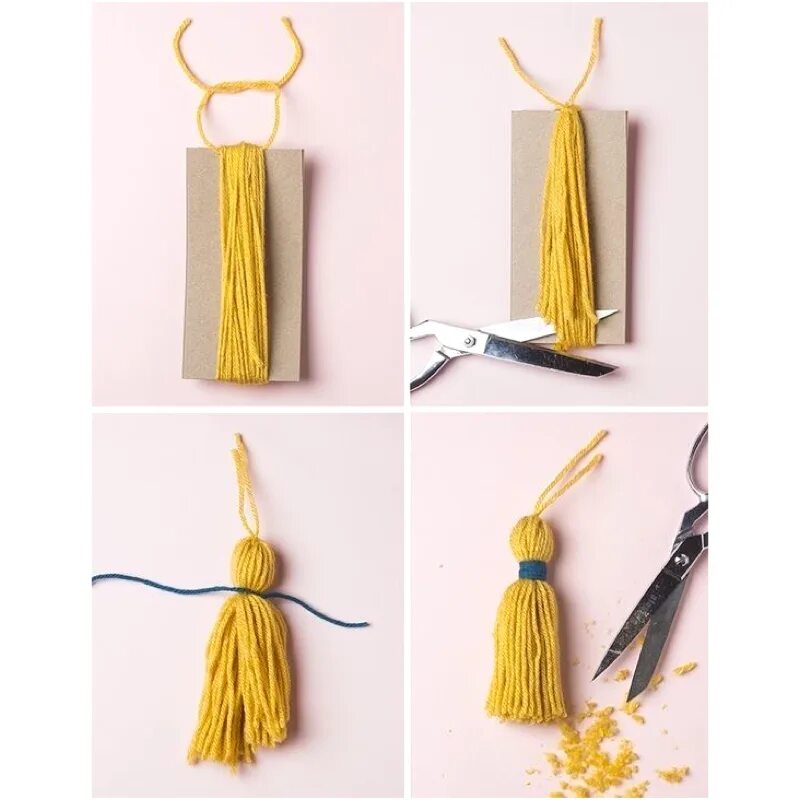 Кисточки из пряжи. Кисточка из ниток. Сделать кисть своими руками. Кисточки из пряжи. Кисточки из ниток для вязания.