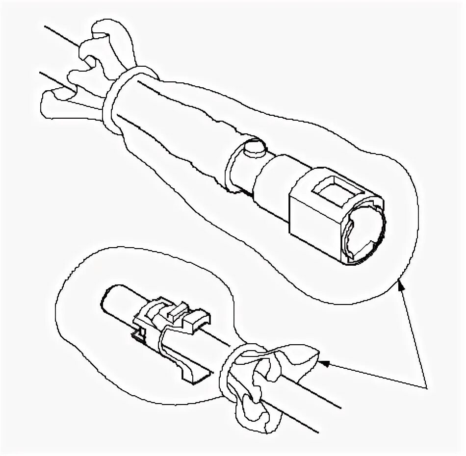 Схема быстросъёмного соединения топливной магистрали. Разъем топливного шланга Suzuki. Фиксатор топливной трубки Хонда Аккорд 7. Быстроразъемное соединение топливного шланга.