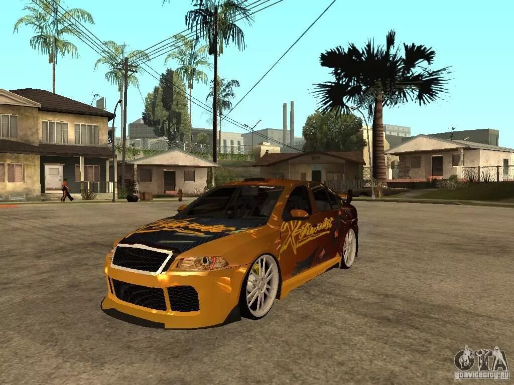 Машина тюнинг гта сан. Skoda Octavia GTA sa. Grand Theft auto San Andreas тюнинг. ГТА са тюнингованная мод.