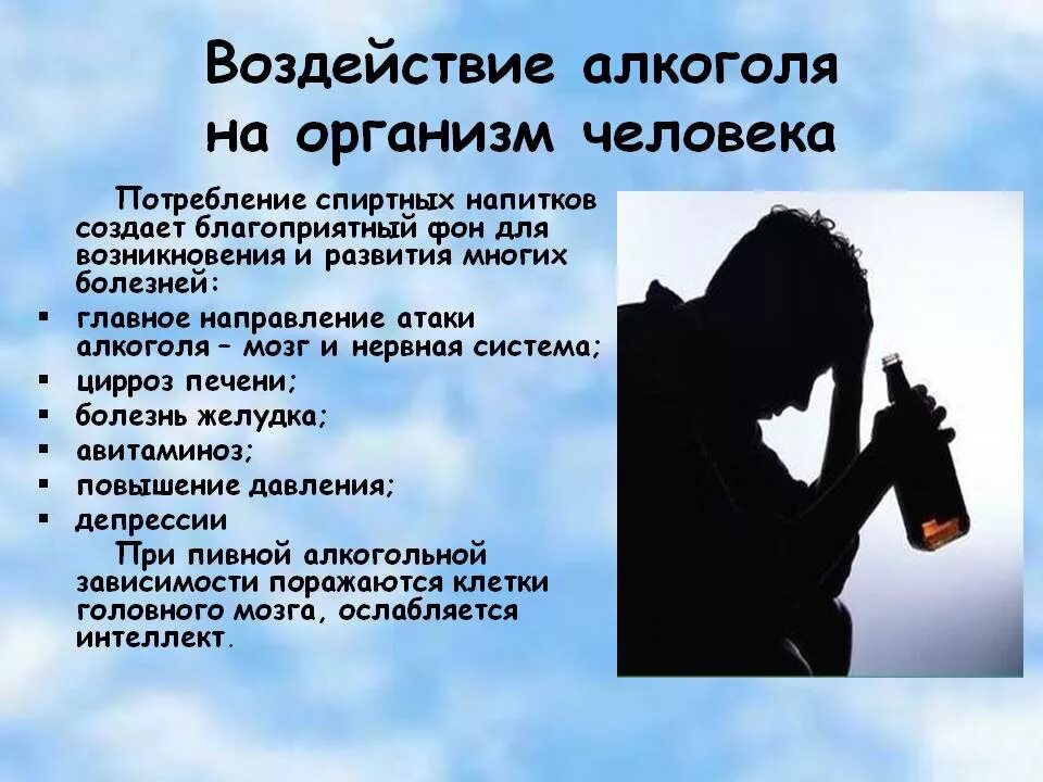 Возникнуть вынести. Алкоголь и его влияние на организм. Влияние вредных привычек на организм человека алкоголь.