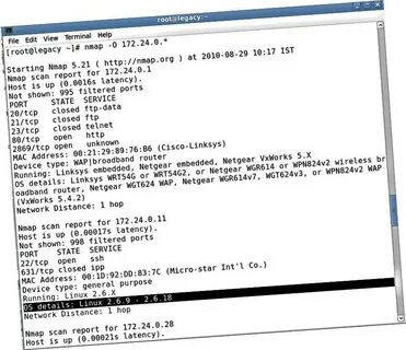 Linux адрес
