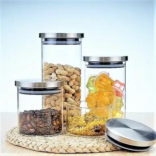 Стеклянные банки для хранения