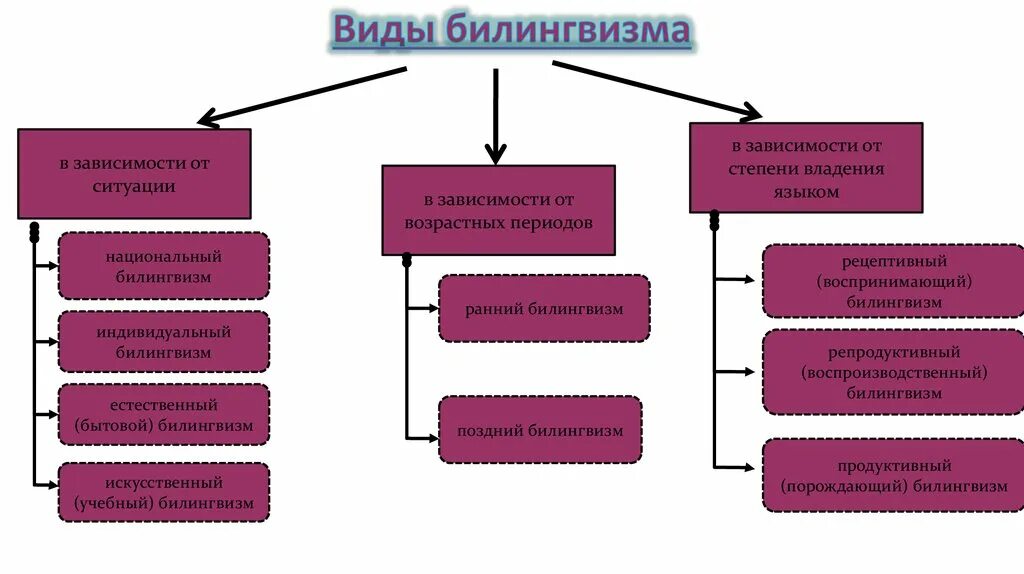 Формирование билингвизма. Формирование билингвизма