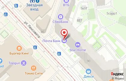 Ленсовета санкт петербург карта