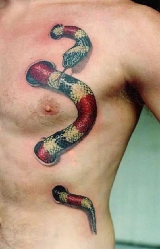 Татуировка змея. Тату змея на руке. Тату змея цветная. Татуировка змея на груди.