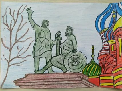Пожарский рисунок