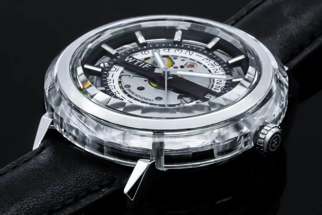 Sapphire case. Sapphire crystal часы. sapphire crystal hexagon. watch case design.