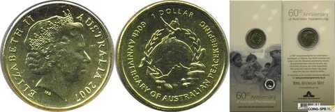 1 доллар австралия 2007