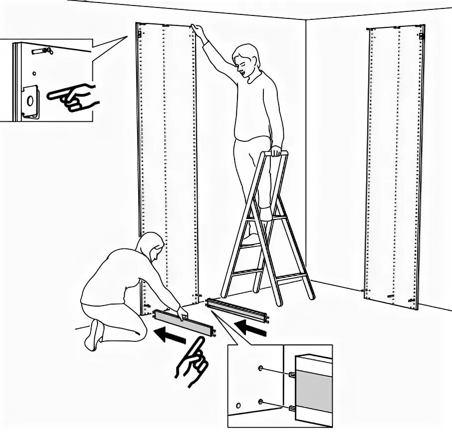 Сборка шкафа пакс. Шкаф Pax ikea сборка. Сборка дверей купе икеа ПАКС. Икеа сборка шкафа ПАКС крепление к стене. Сборка шкафа икеа ПАКС инструкция.