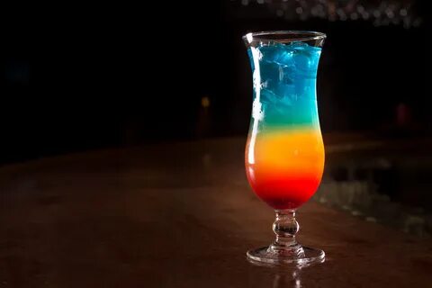 Безалкогольный коктейль радуга