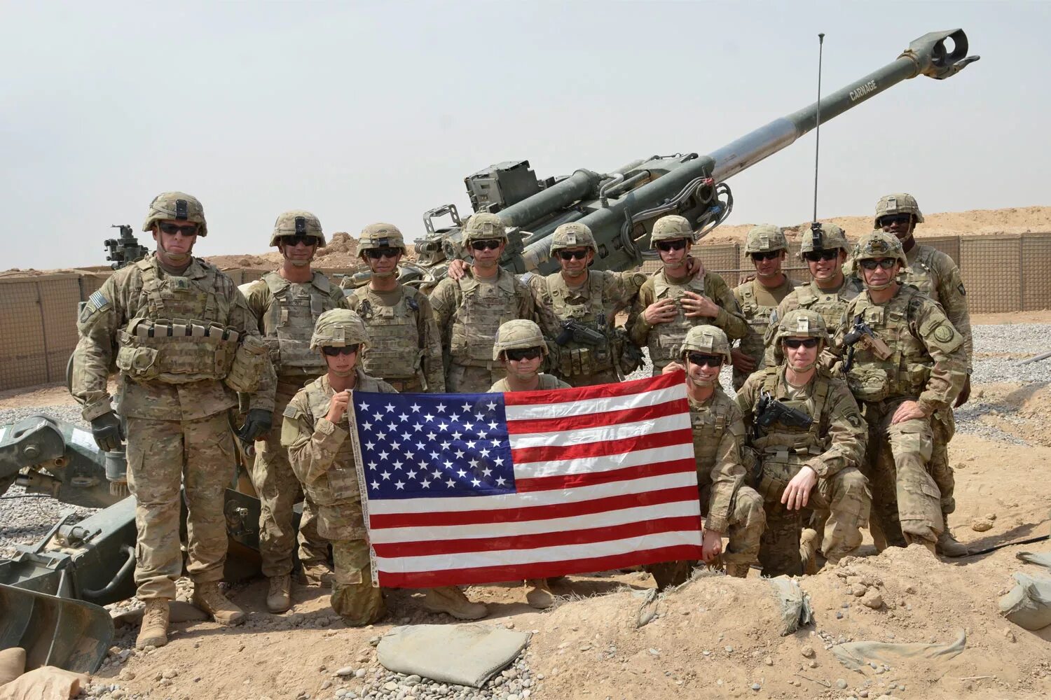 Американские войска в Ираке 2003.