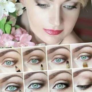 Пошаговый макияж для блондинок