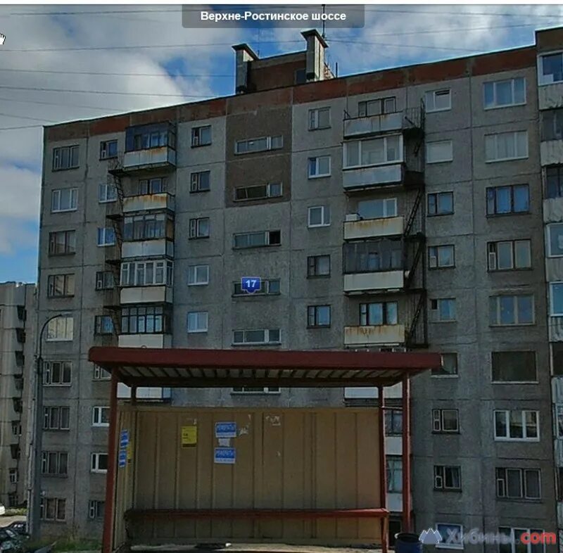 Мурманск, ул.Верхне-Ростинское шоссе, д.38 на карте города