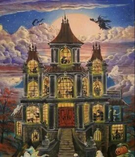 Halloween haunted house