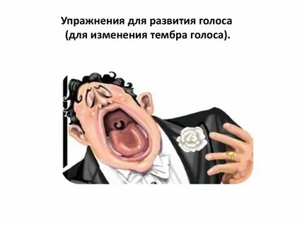 Тембр голоса примеры