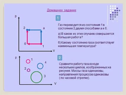 Задачи на закон термодинамики
