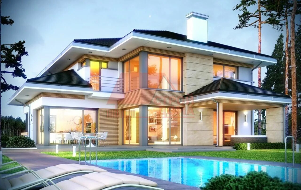 Проекты домов про. Проекты красивых коттеджей. Проекты недорогих домов. Одноэтажный дом с мансардой 150кв. Проекты красивых коттеджей.