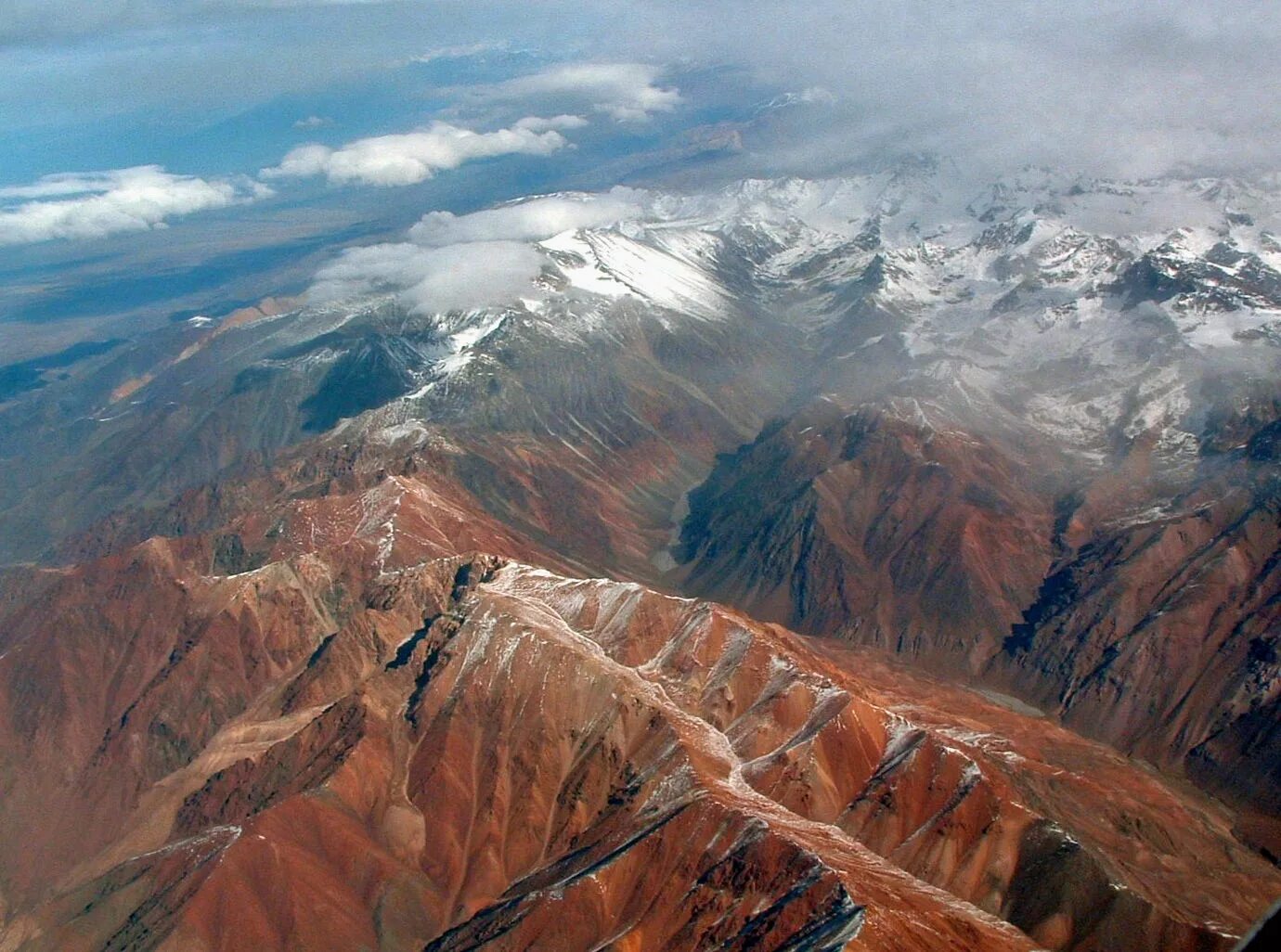 Перу рельеф