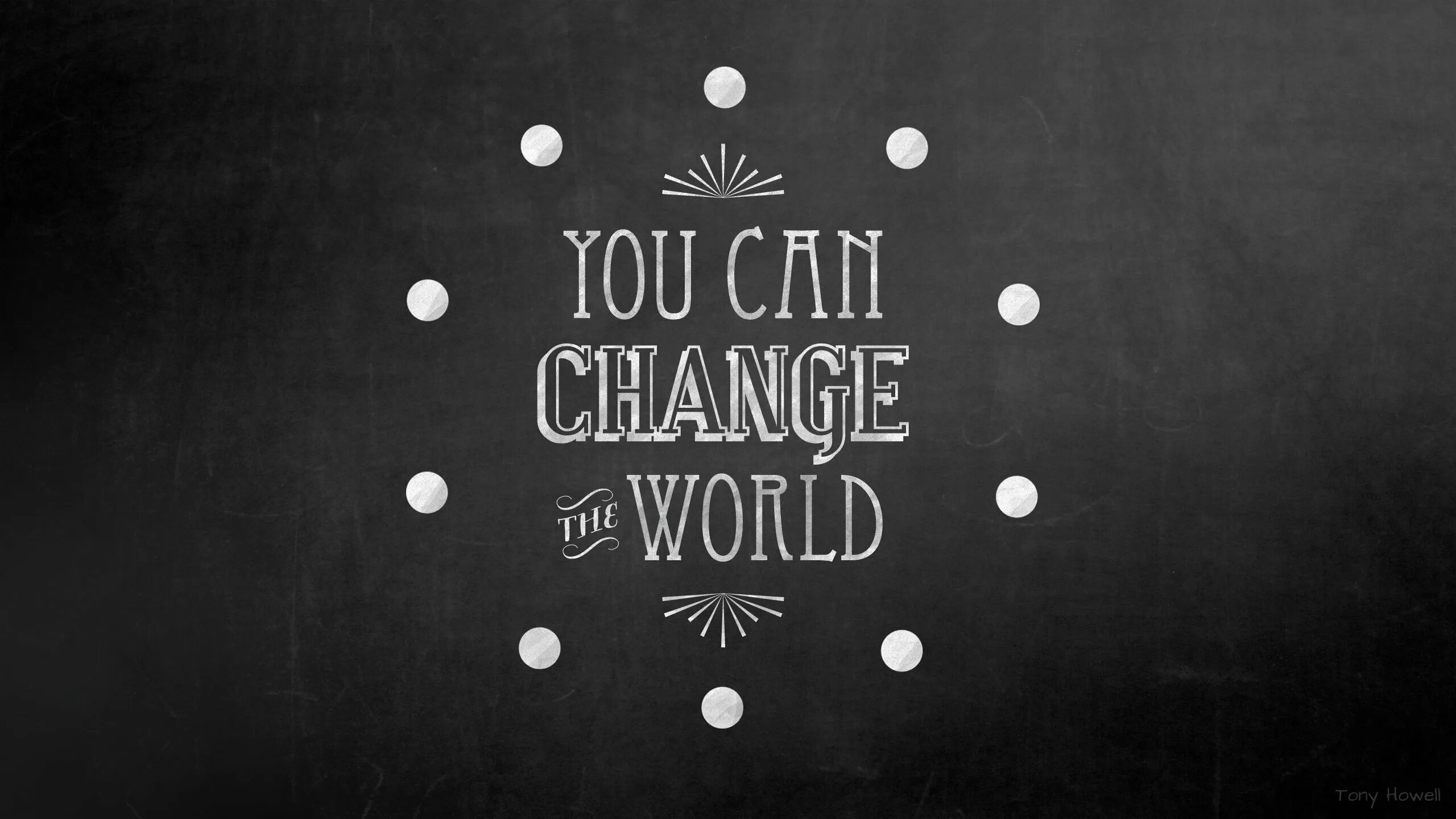 You can make a change