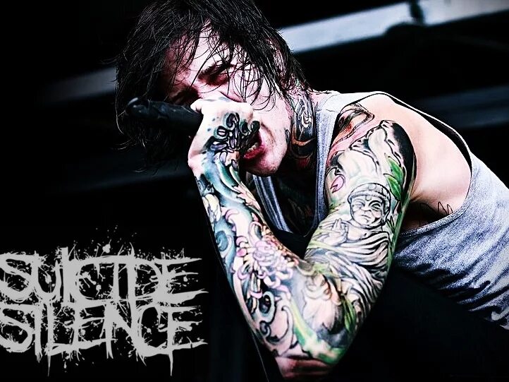 Хардкор не умирает. Группа Suicide Silence. Митч ЛАКЕР. Suicide Silence Митч. Suicide Silence вокалист.