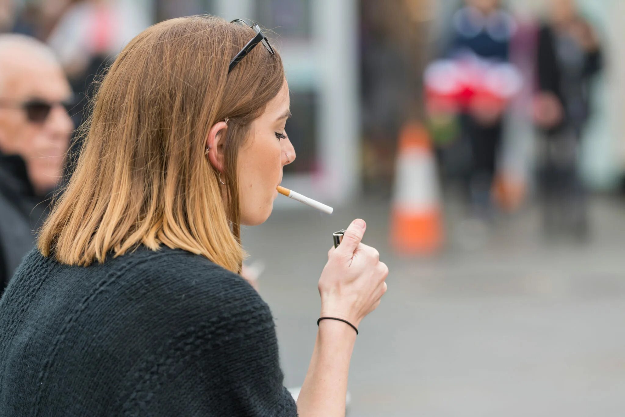 Take to smoking