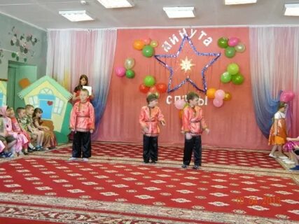 Минута славы в детском саду