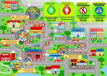 Настольная игра по пдд