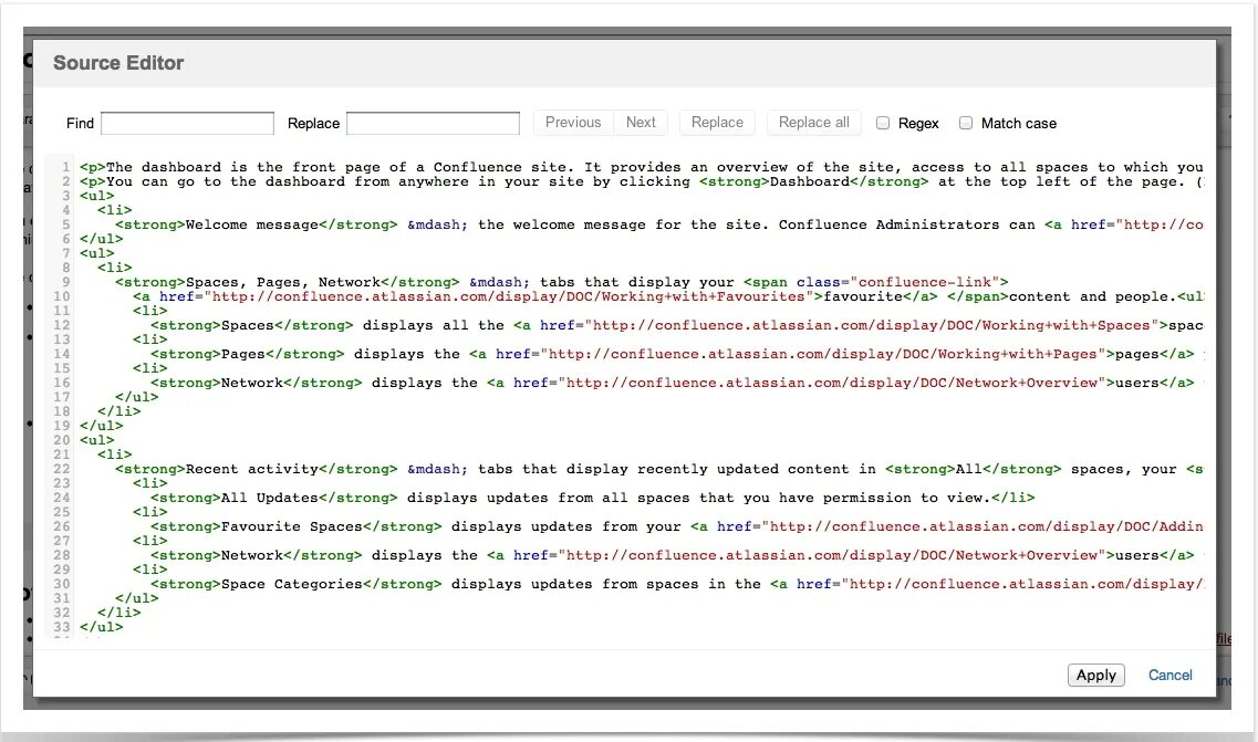 Confluence source Editor. Confluence json. Confluence разметка страницы. Page source code.