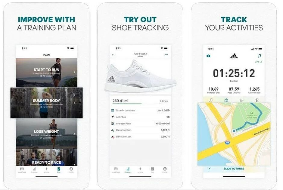Приложения для бега 2025. Adidas runtastic. adidas running трекер. adidas runtastic скриншоты бега. adidas running приложение.