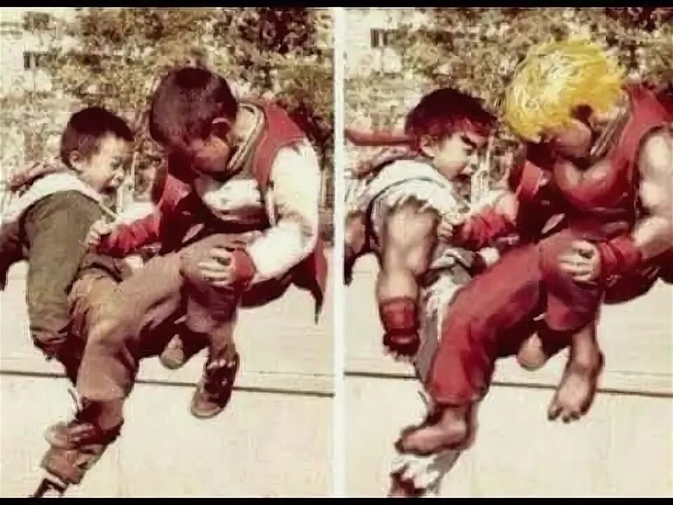 Fighting bros
