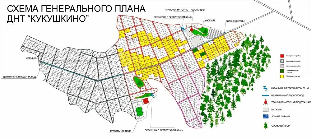 Снт сайты новосибирска. ДНТ Кукушкино. Схема ДНТ. Территория ДНТ. Генеральный план ДНТ Кукушкино.