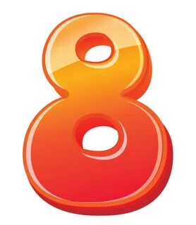 Цифра 8 осень